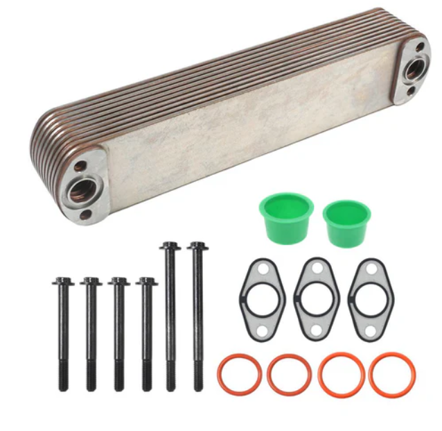 4089583 | Cummins ISX Oil Cooler Kit with Installation Gaskets, New |