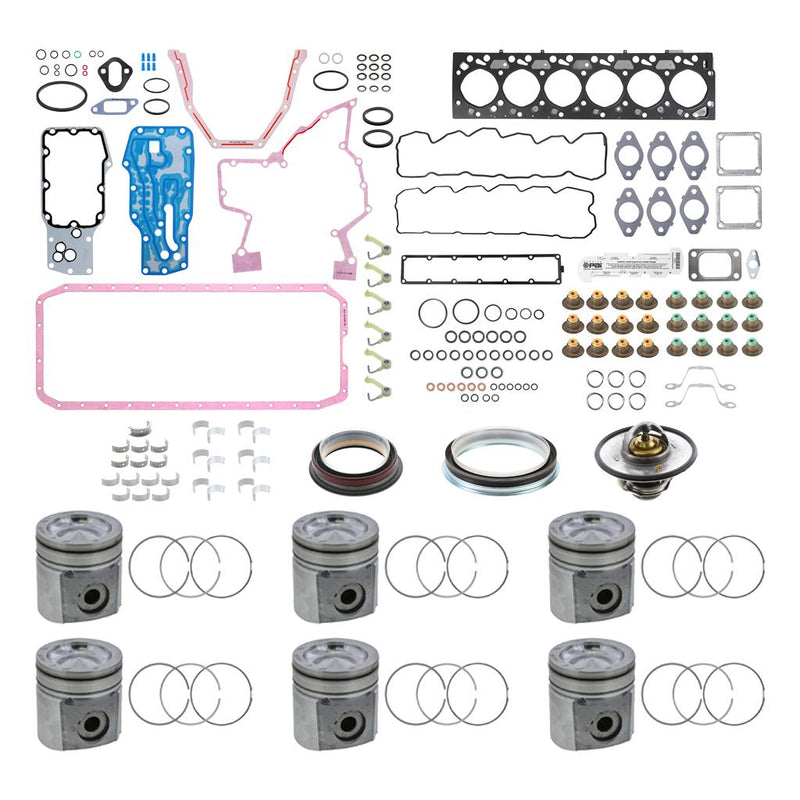 4089669 | Cummins 24V 6BTA 5.9L ISB Engine Inframe Overhaul Rebuild Kit (2004.5-2007), New |  ISB606-076