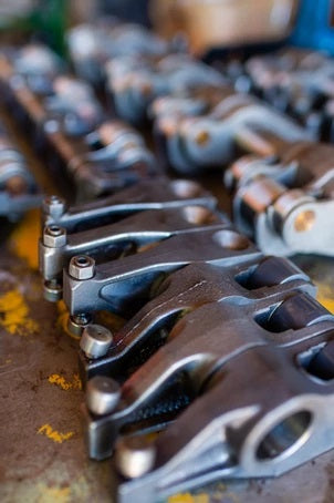 Close-up Of a Diesel Engine Component with Detailed Mechanical Features and Connections in Chillicothe, TX 