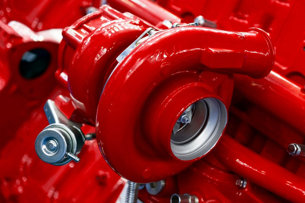 Red VGT turbocharger at ATL Diesel