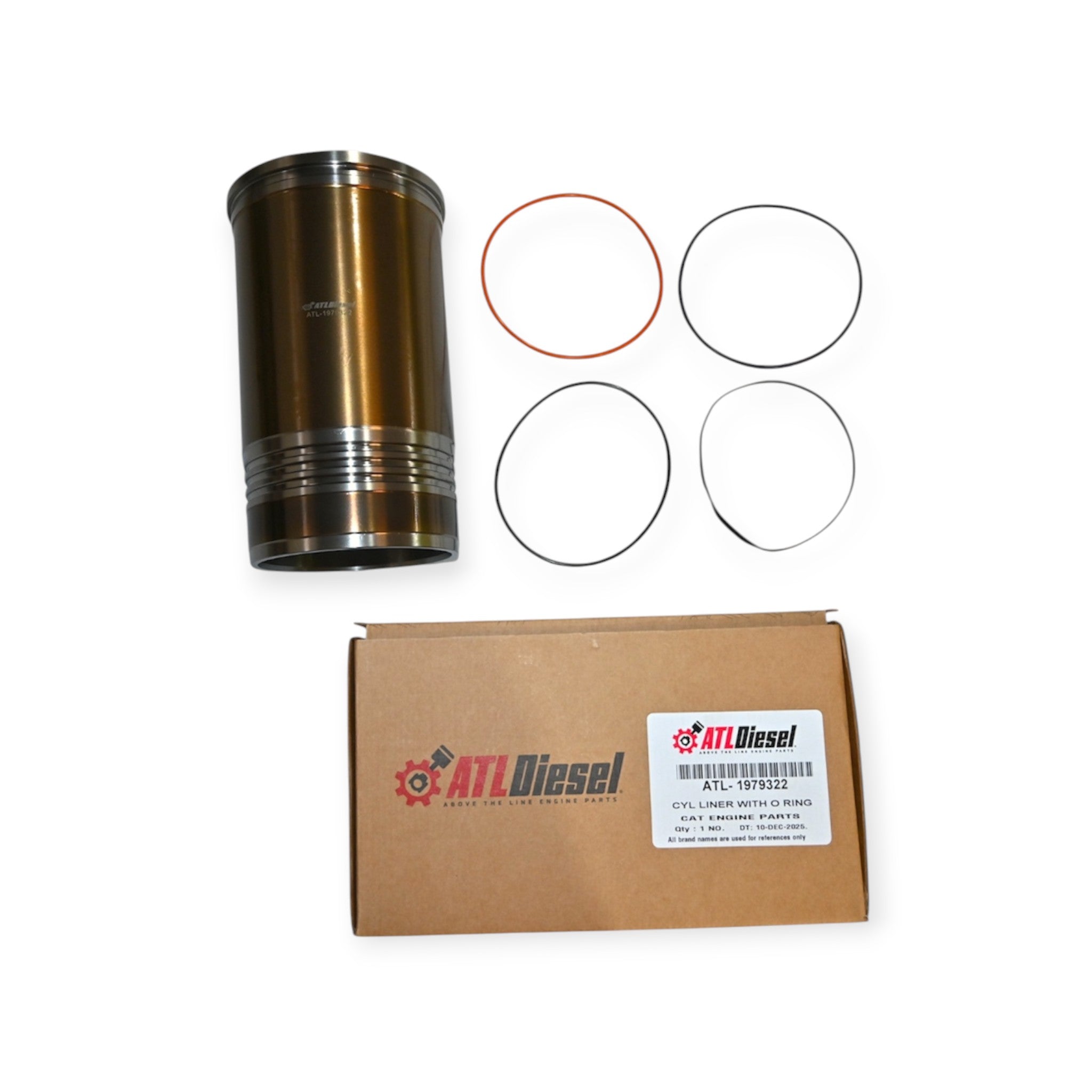 1979322 | Caterpillar 3406E Cylinder Liner Kit, New