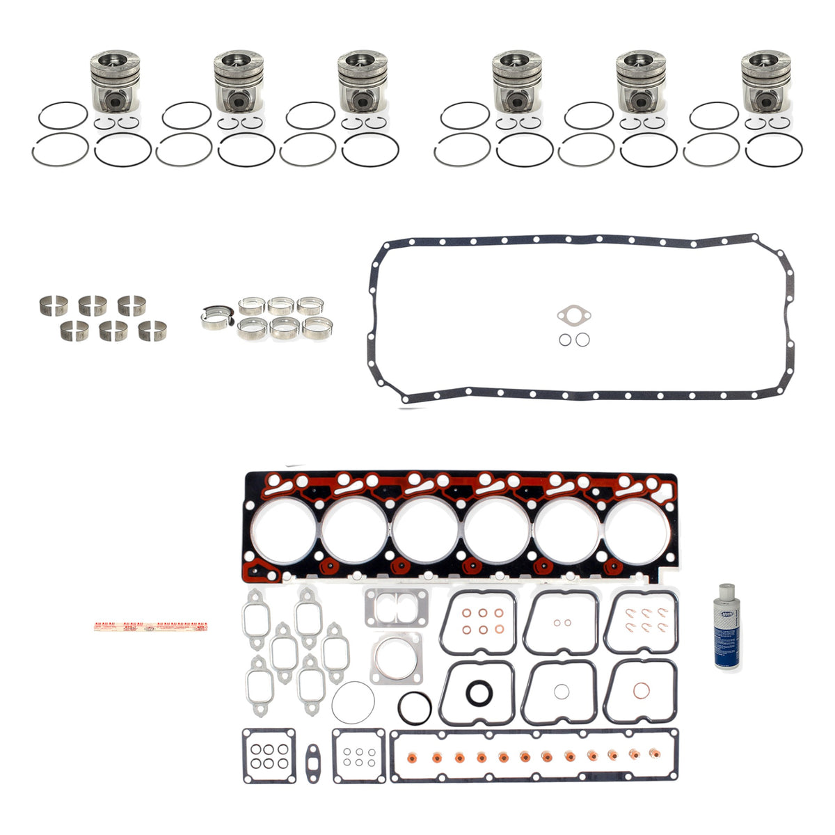 4095015STD | Cummins 6B/T/A Complete Overhaul Kit, New