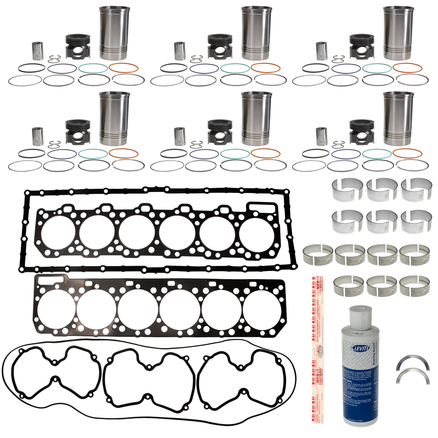 4565089STD | Caterpillar C15 Twin Turbo HD In-Frame Kit