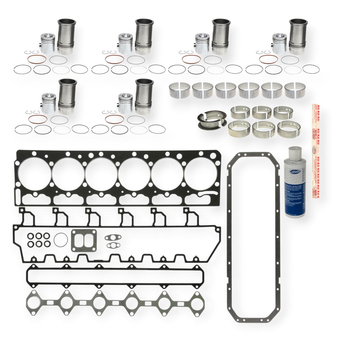 1850011C92 | Navistar DT466 Mahle Inframe Kit, New | 4895019STD