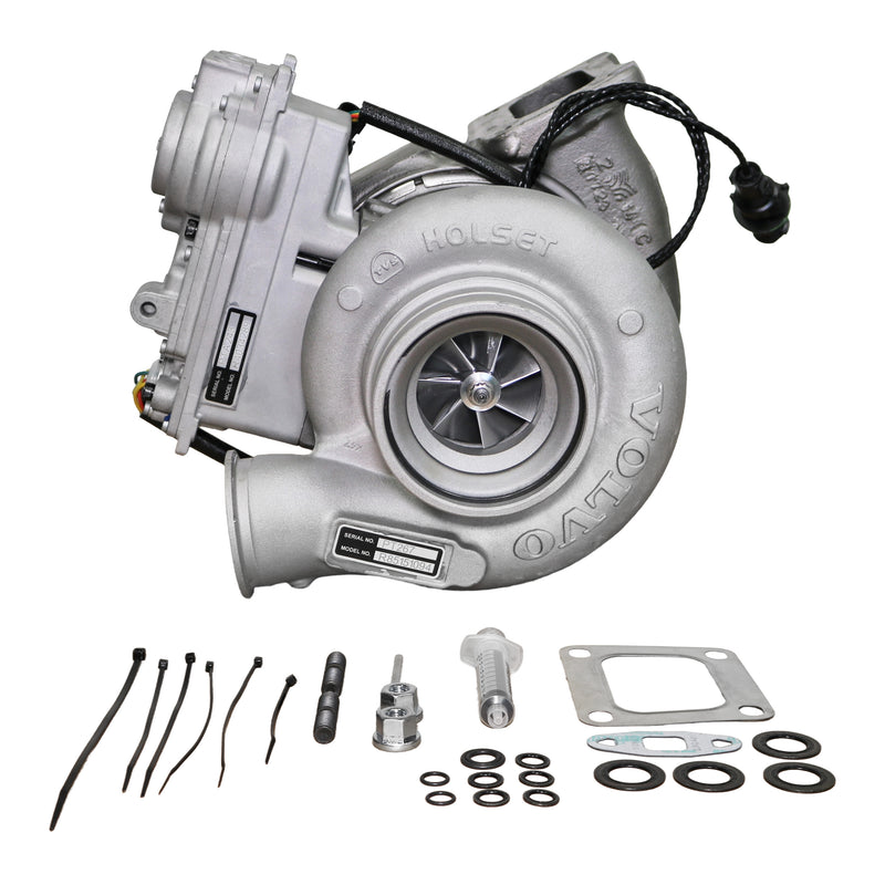 85151094 | Volvo D13 / Mack MP8 HE451VE Holset & Calibrated Turbo Kit (Actuator Included), Remanufactured
