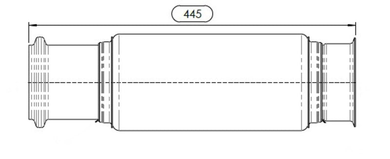 21428536, | Volvo EPA07 Exhaust Bellow, New | 8CA007