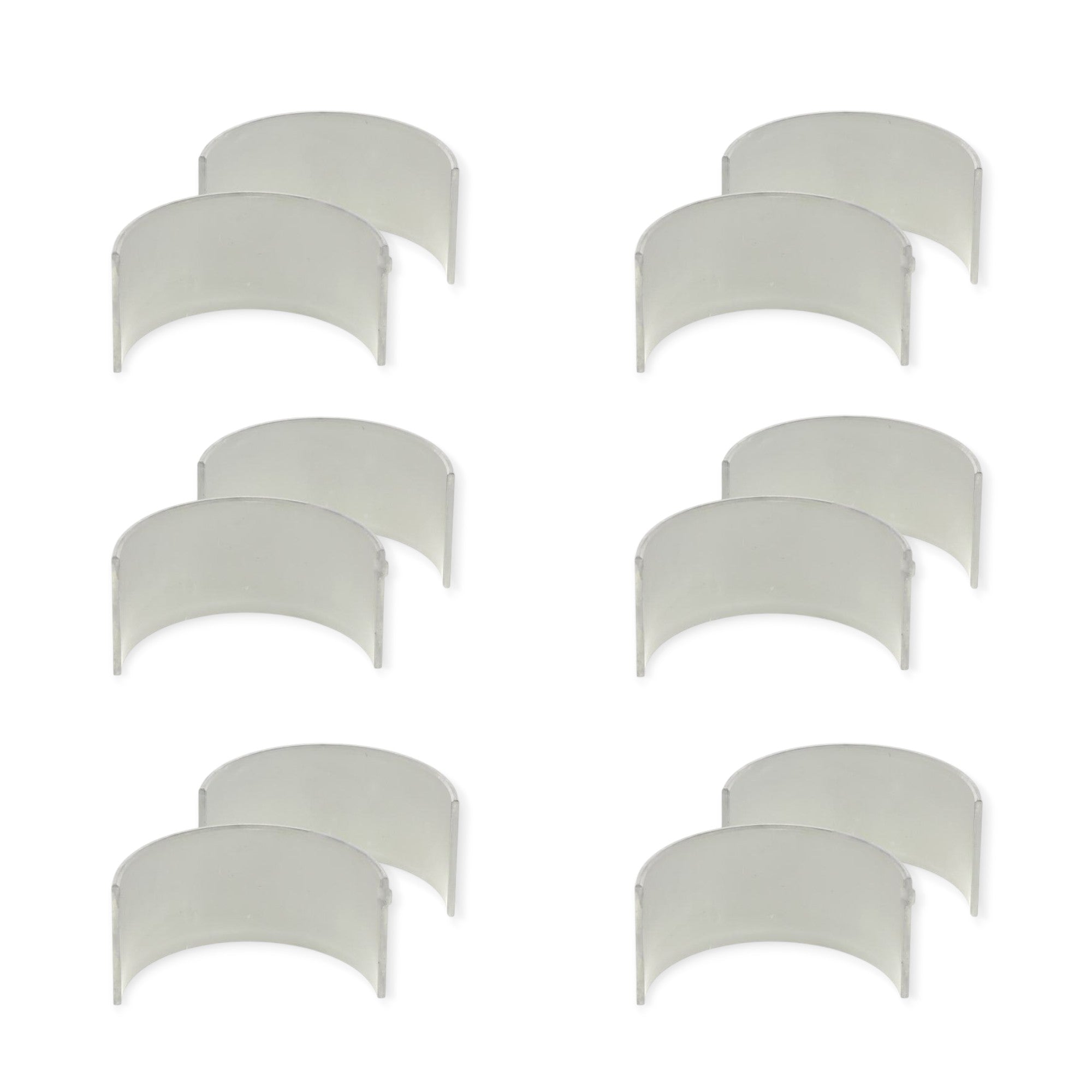 4089405 | Complete Set of 6 Cummins ISX Machined Saw-Cut Rod Bearing P