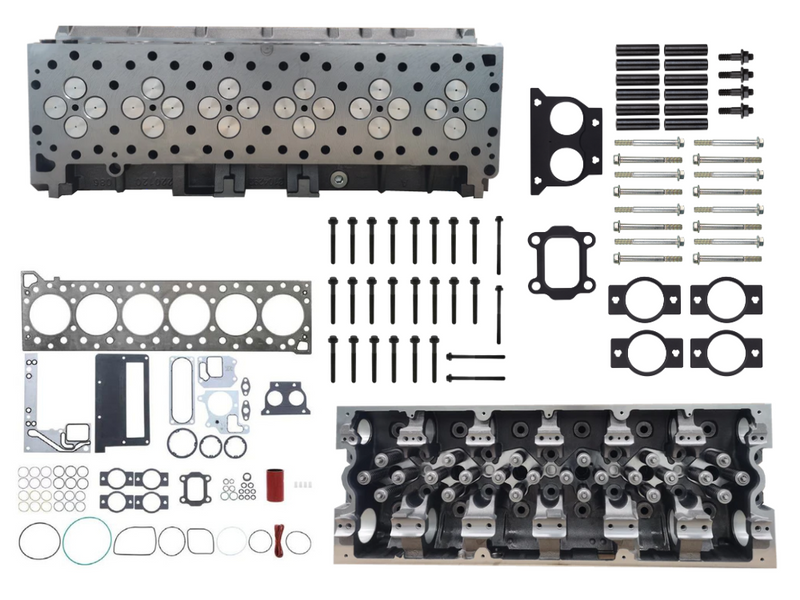 DCCYLHKIT | Cummins ISX Dual Cam Cylinder Head Replacement Kit, New