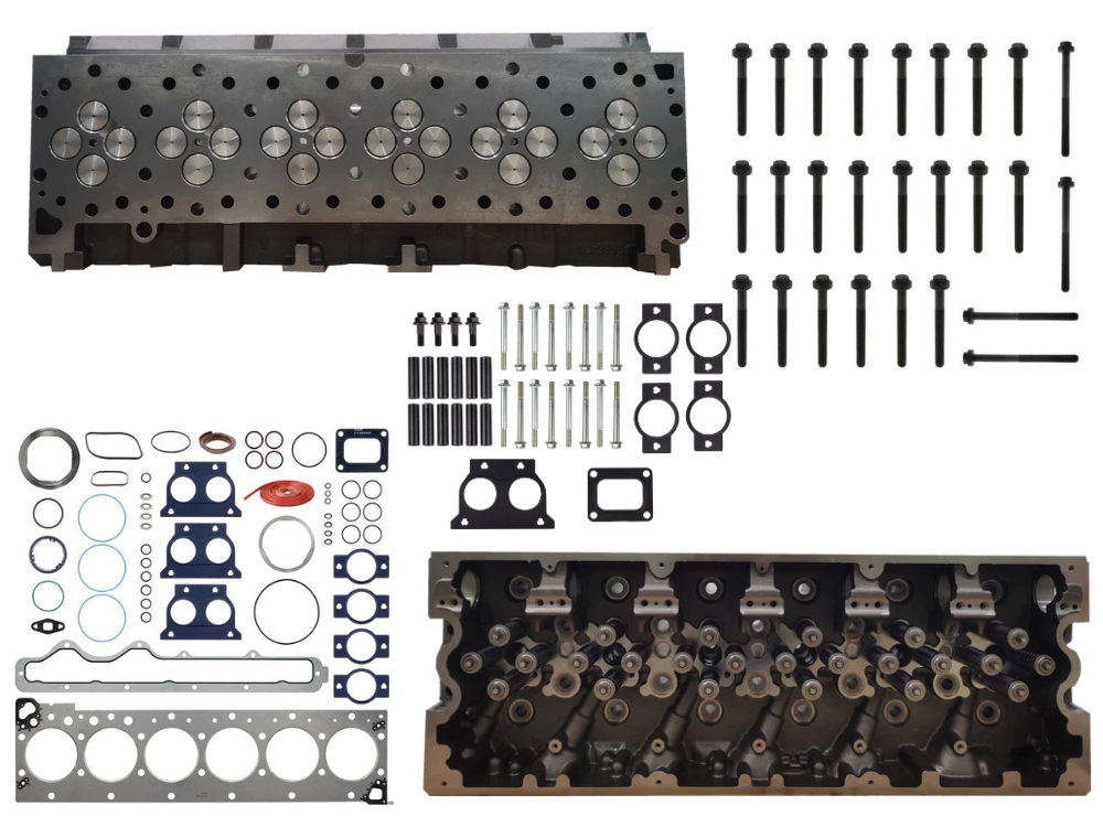 Cimsplus Kit SCCYLHKIT | Cummins ISX Single Cam Cylinder Head Replacement Kit, New