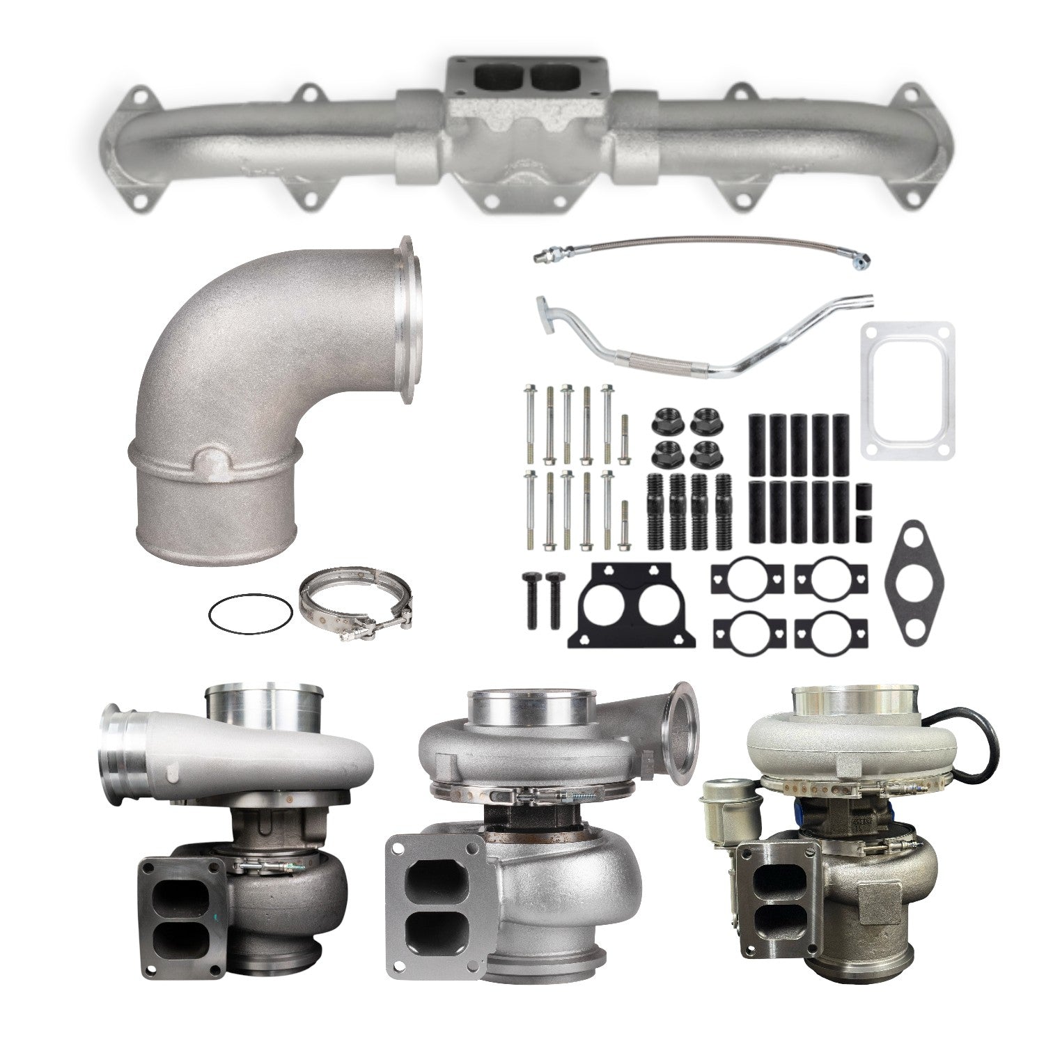 ISXT6MANTC | Cummins ISX T6 Manifold Kit with Turbocharger