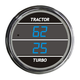 ATL00751 | Peterbilt / Kenworth Truck Dual Display PSI Tractor/Turbo Gauge, New